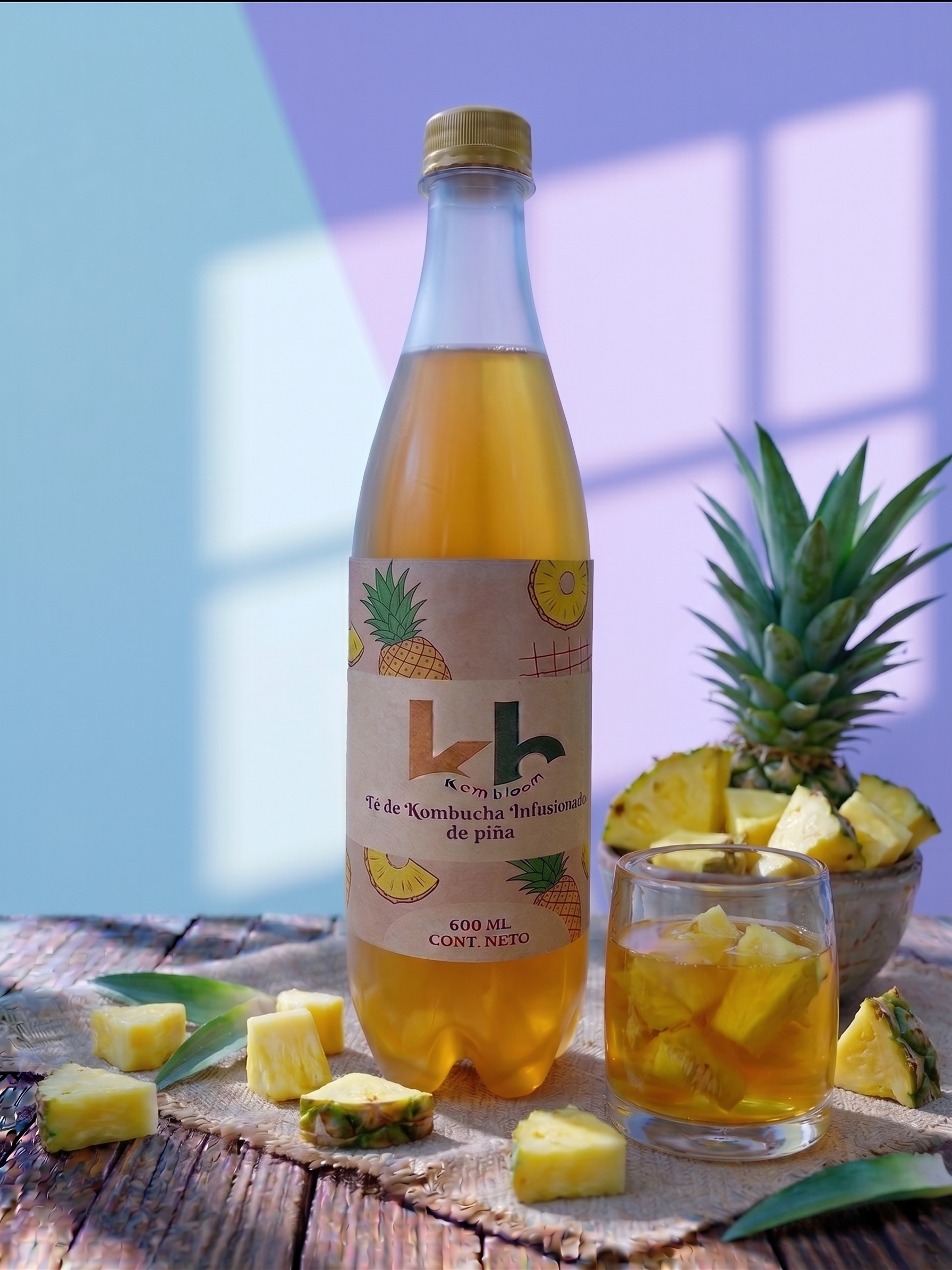 Bebida sabor piña